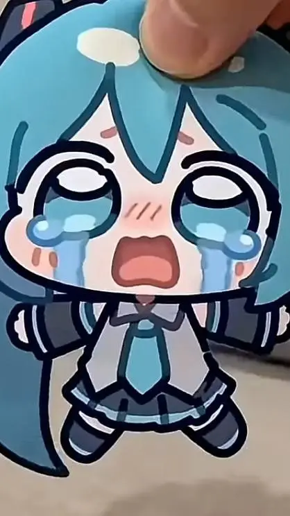 ai character: Miku pequeña 3  background