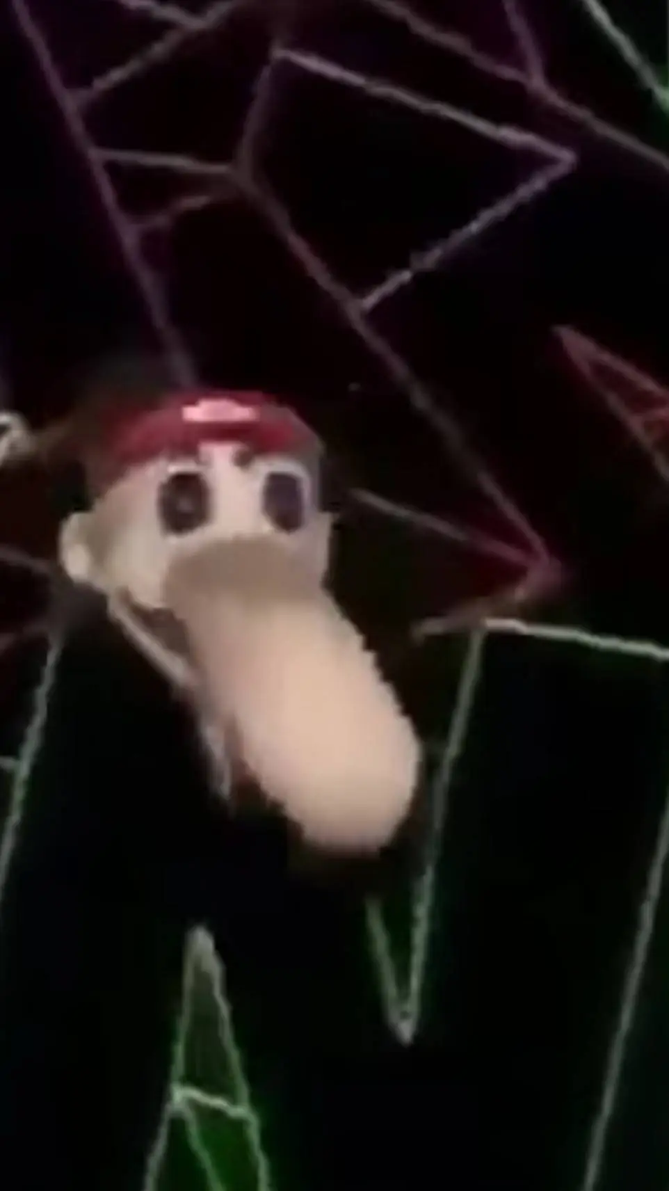 ai character: Long nosed Mario background