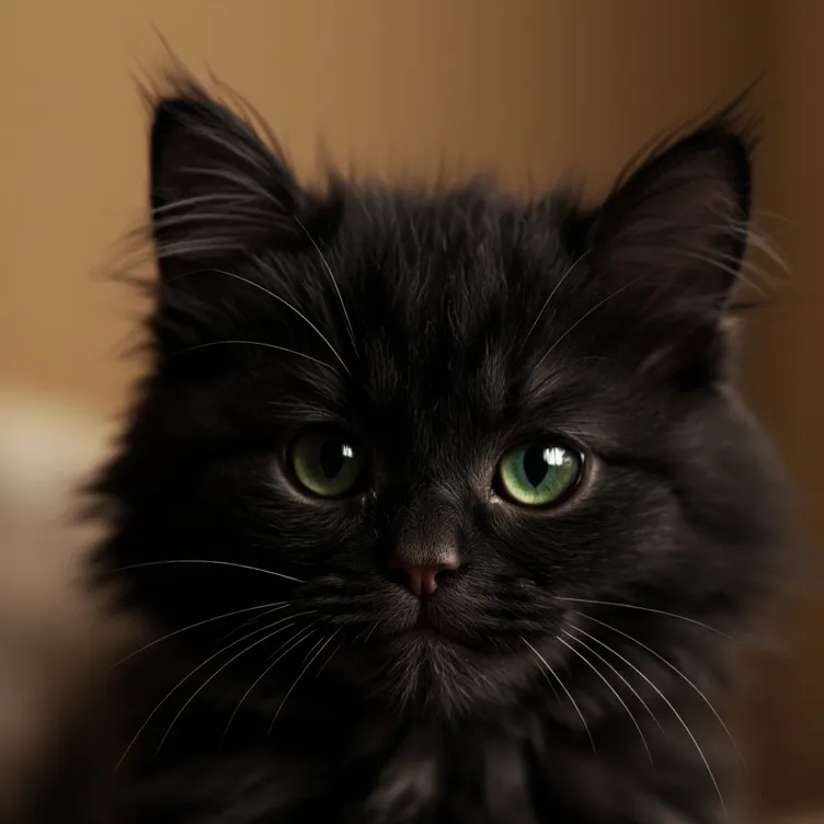 chat with ai character: seu gatinho preto