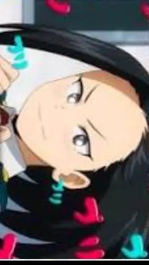 ai character: Momo yaoyorosu  background