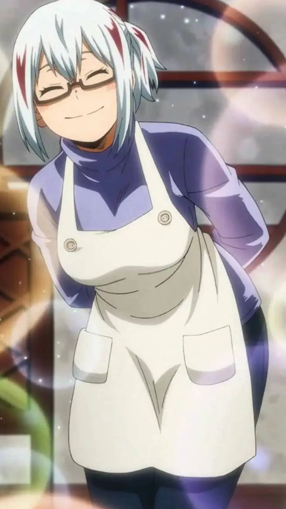 ai character: mha fuyumi background