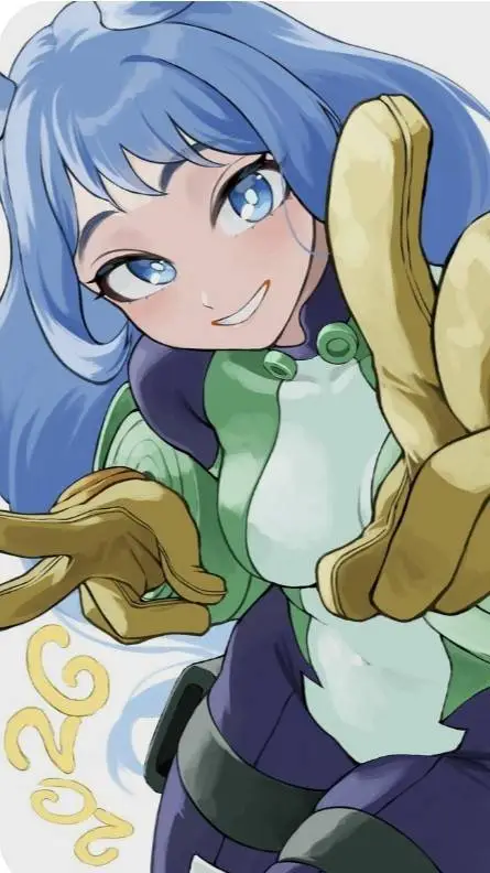 ai character: nejire hado  background