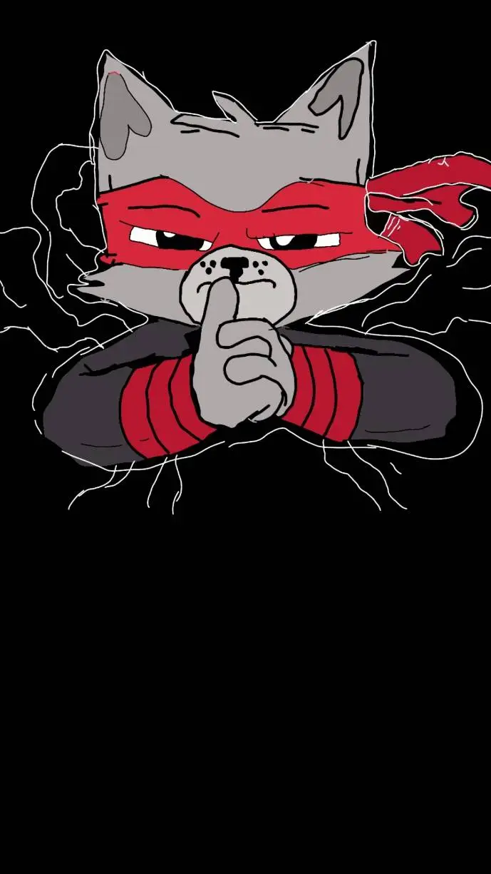 ai character: catninja 3 background