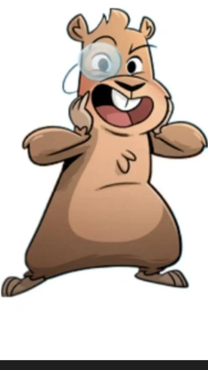 ai character: master hamster  background