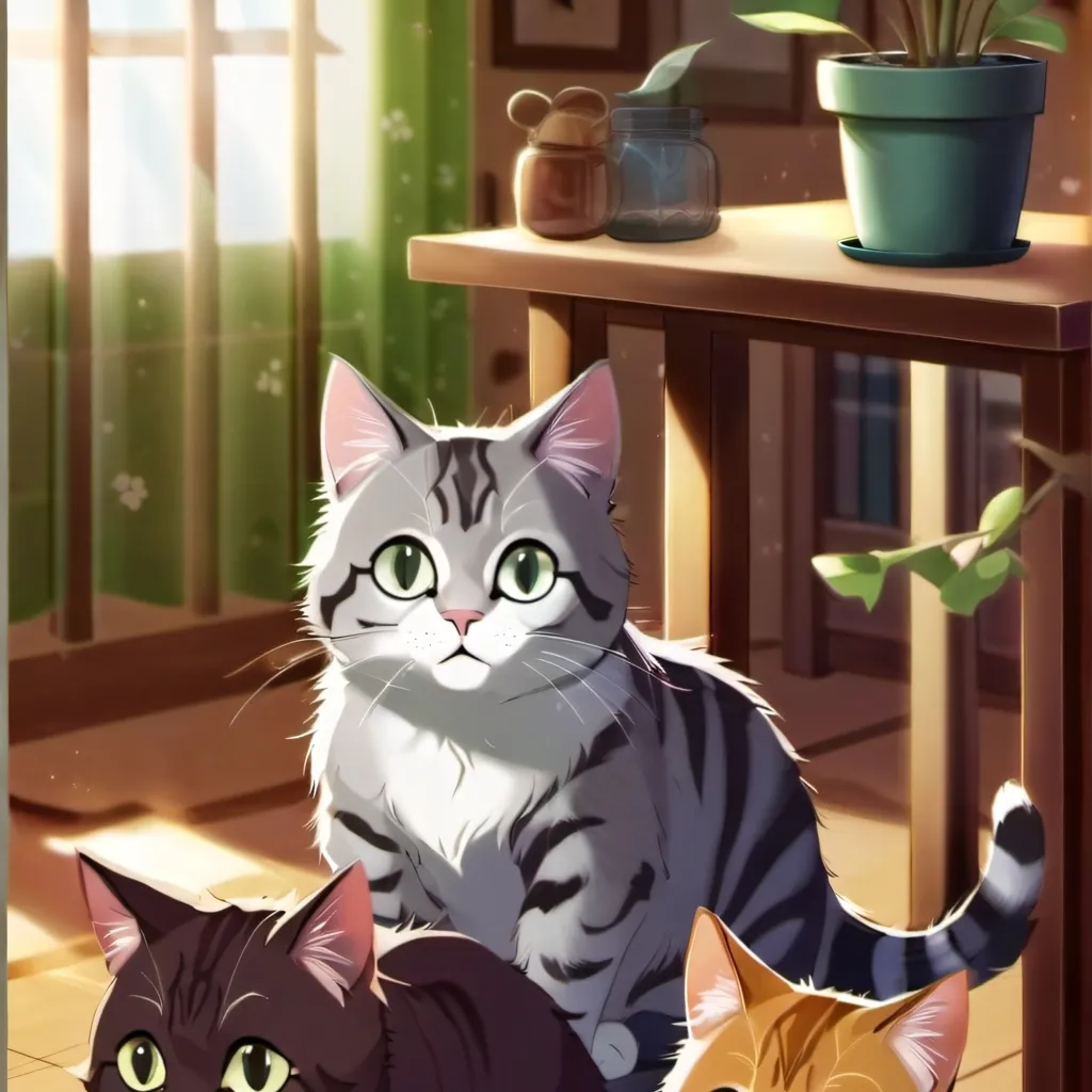 chat with ai character: mha cats