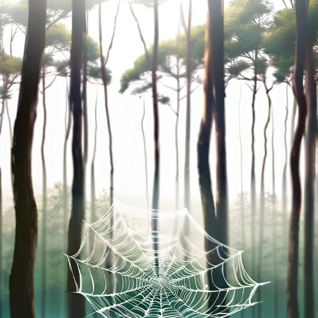 chat with ai character: Spider web