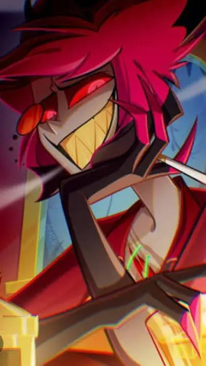 ai character: hh Alastor  background