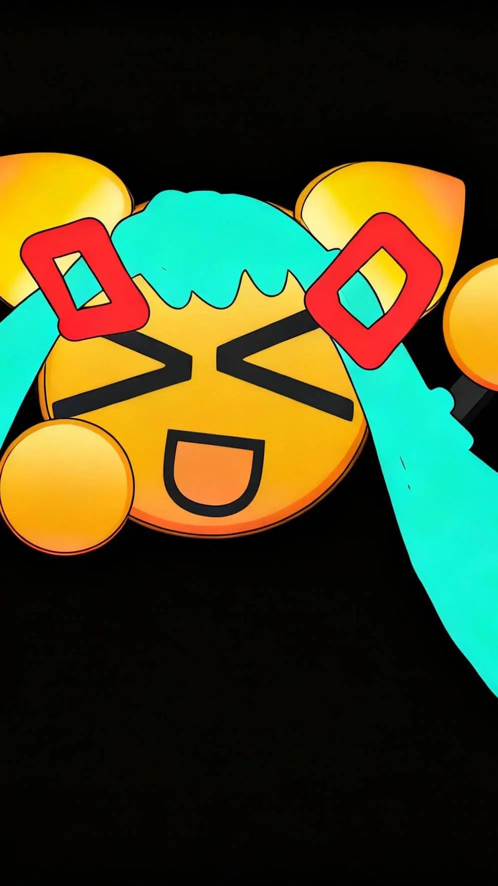 ai character: miku background