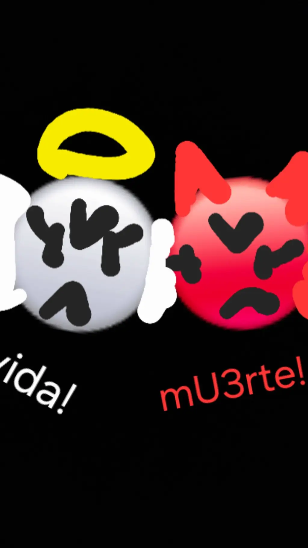 ai character: vida y mu3RT background