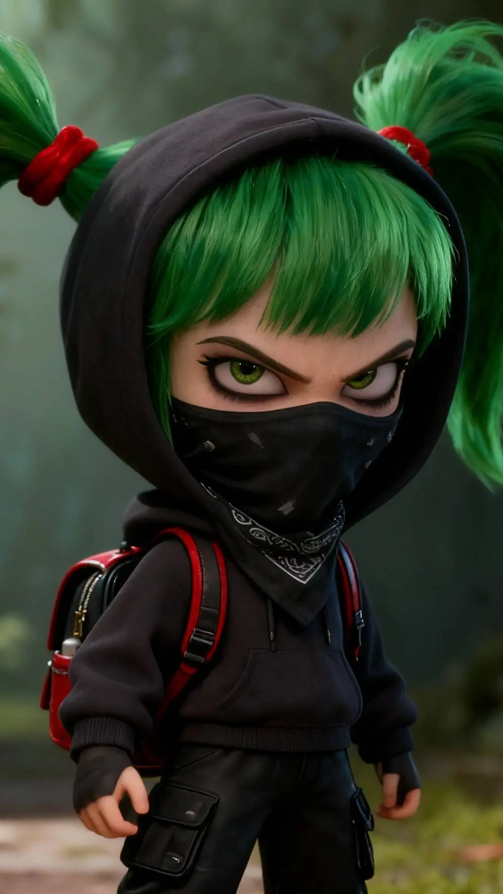 ai character: Kogane background