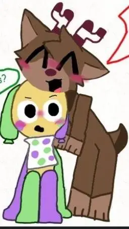 ai character: Looey x rudie background