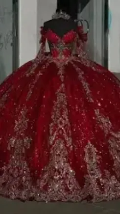 ai character: Quinceañera background