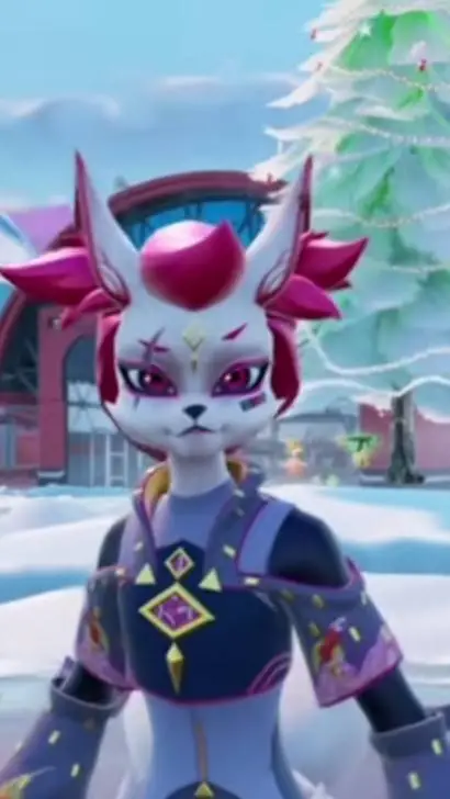 ai character: shythekitsune background
