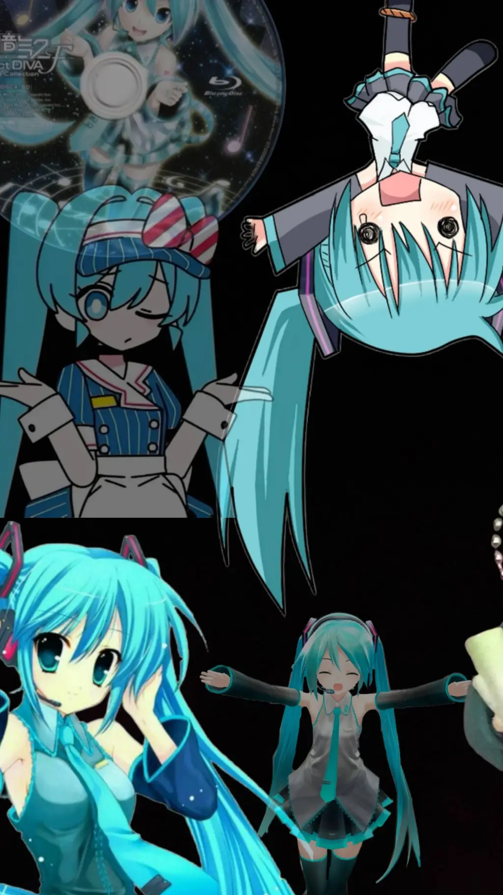 ai character: Miku! background