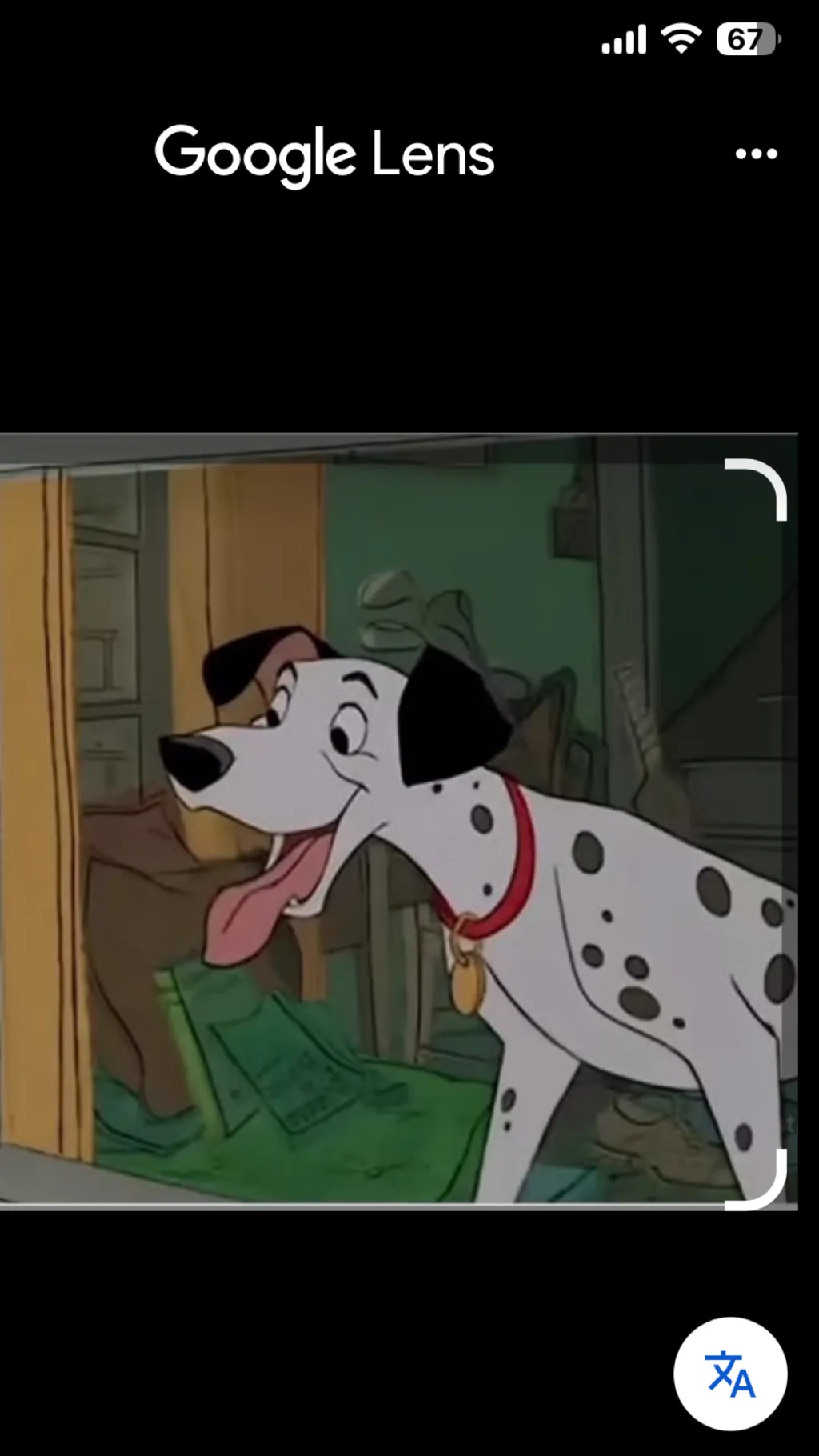 ai character: Pongo  background