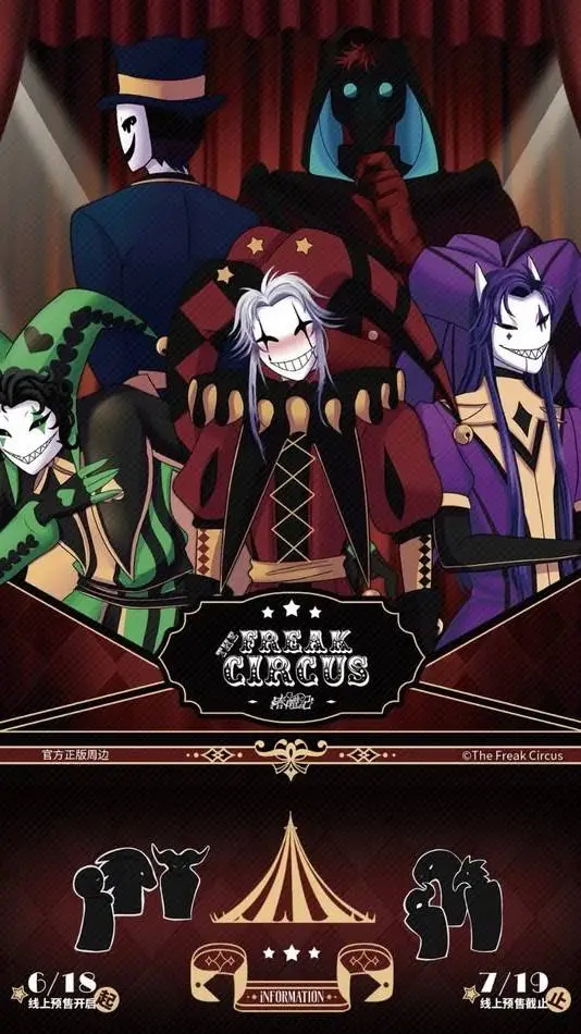 ai character: The Freak Circus background