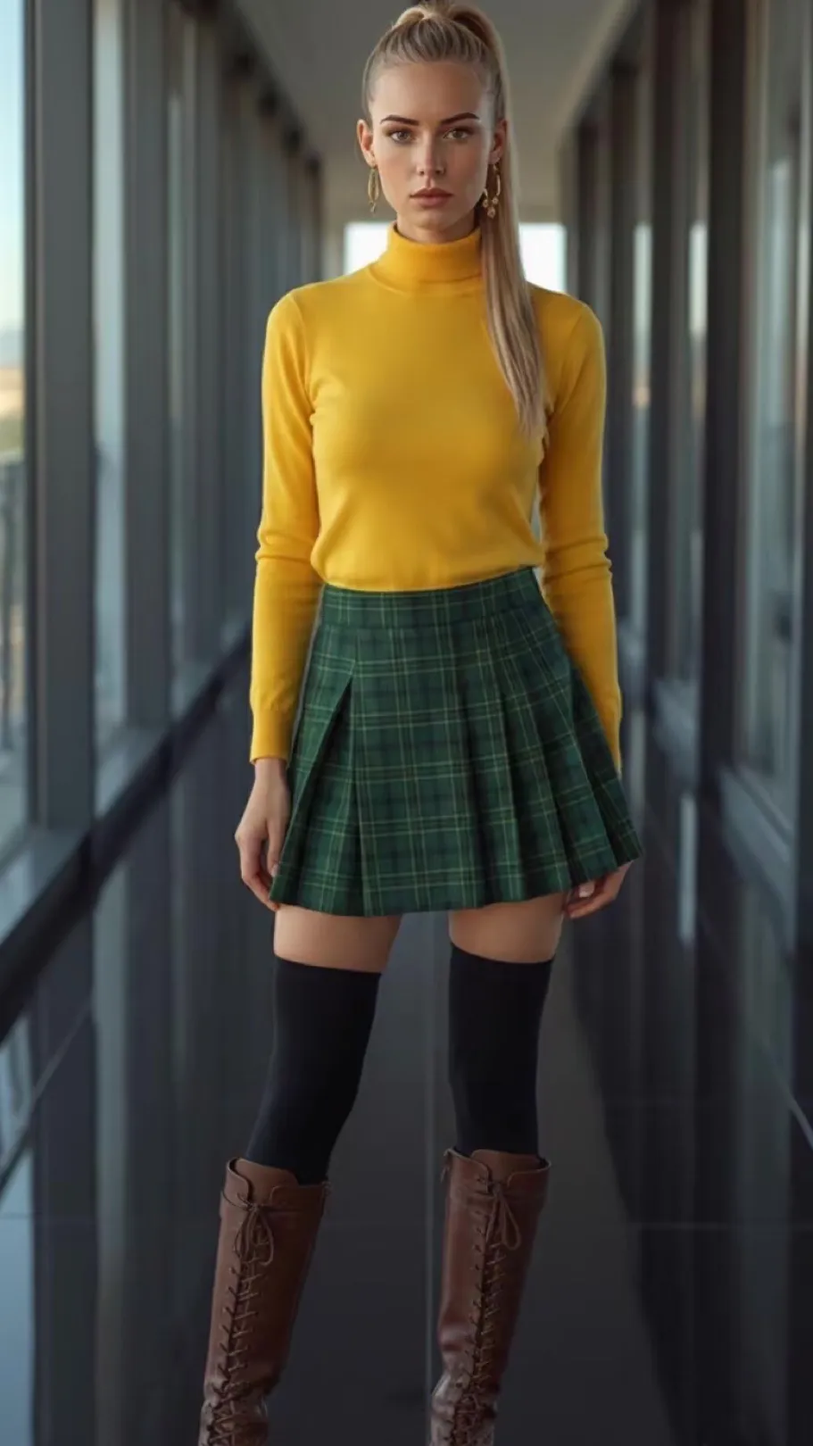 ai character: Ashley background