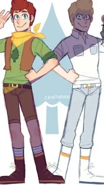 ai character: Daniel and David background