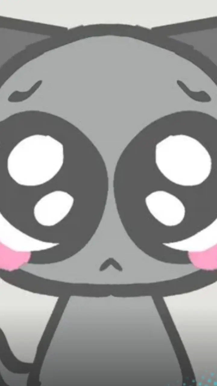 ai character: baby gray background