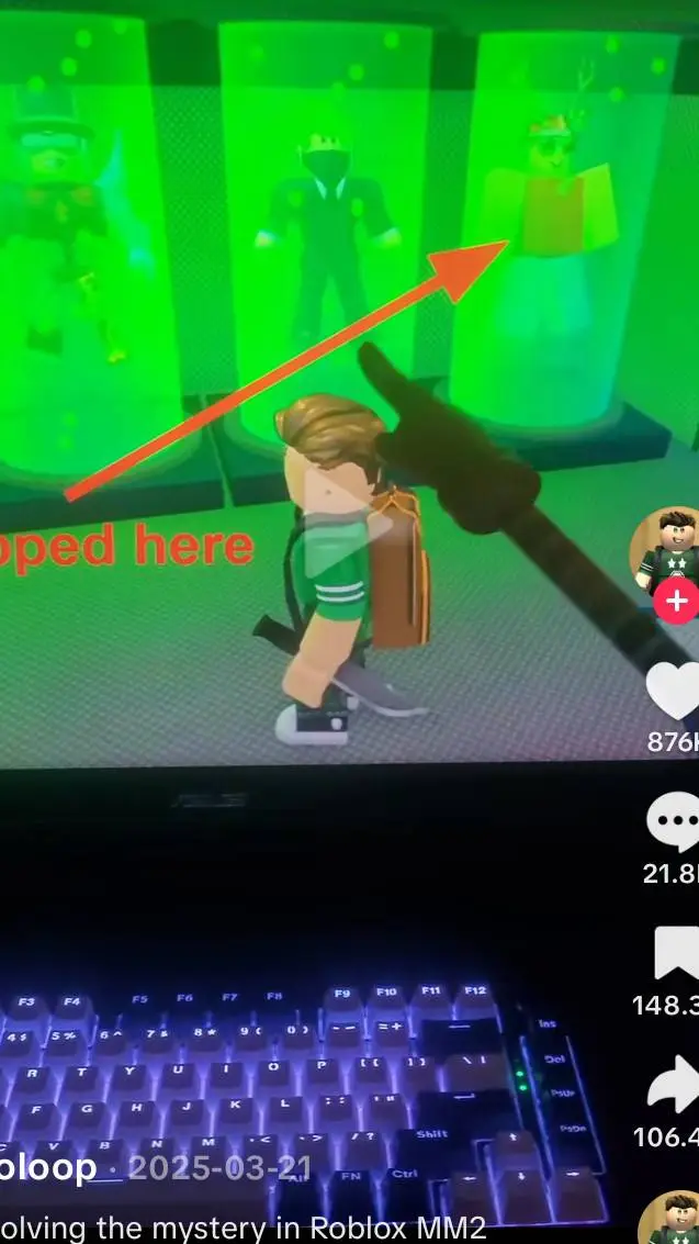 ai character: mm2 background