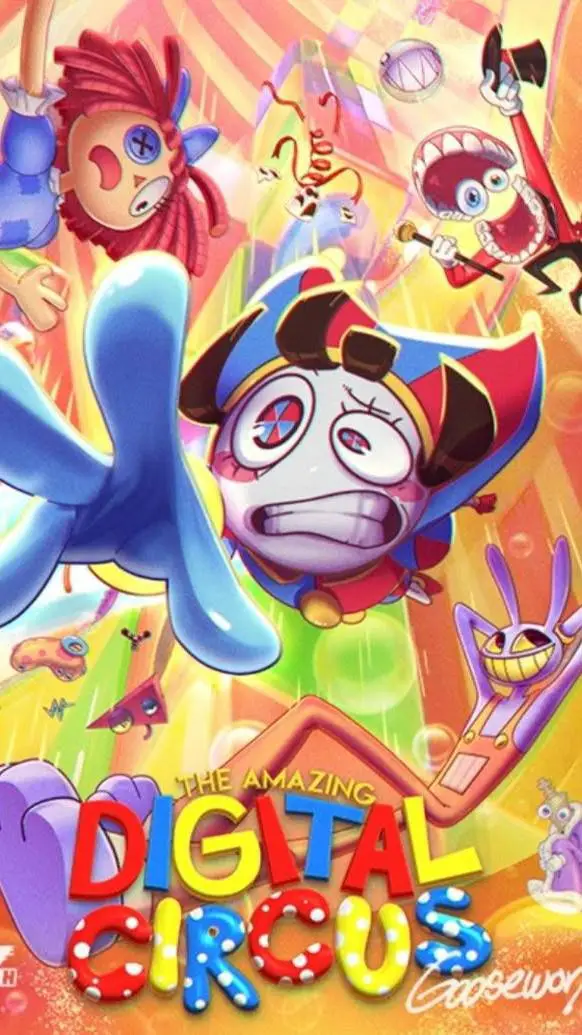 ai character: digital circus 🎪 background