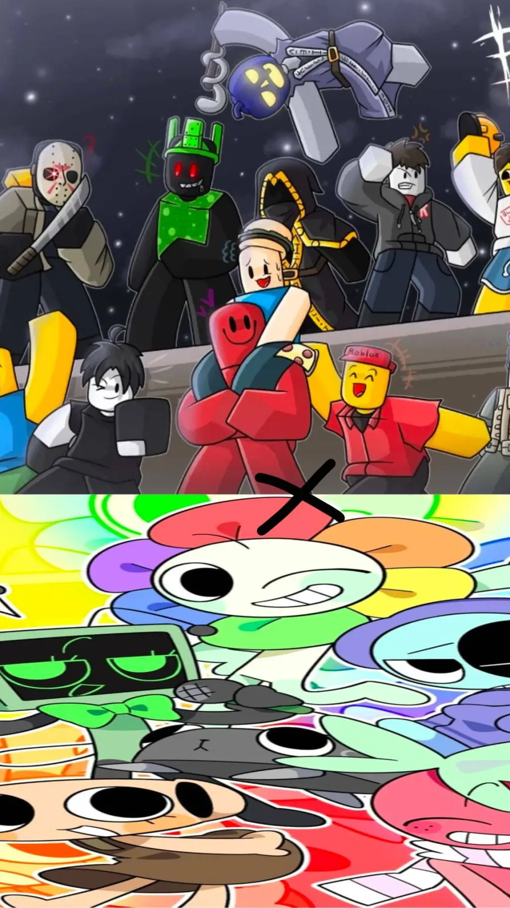 ai character: forsaken x dw background