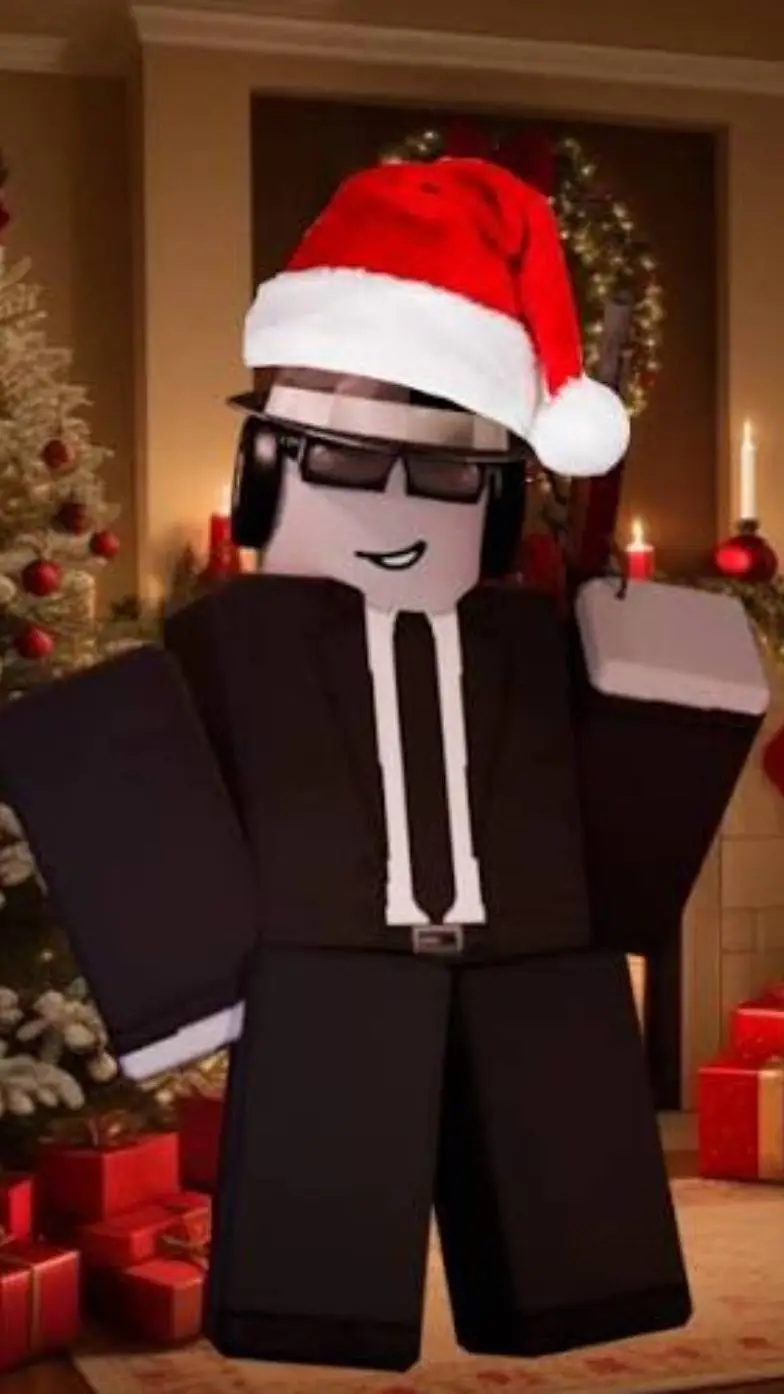 ai character: FORSAKEN CHRISTMAS background