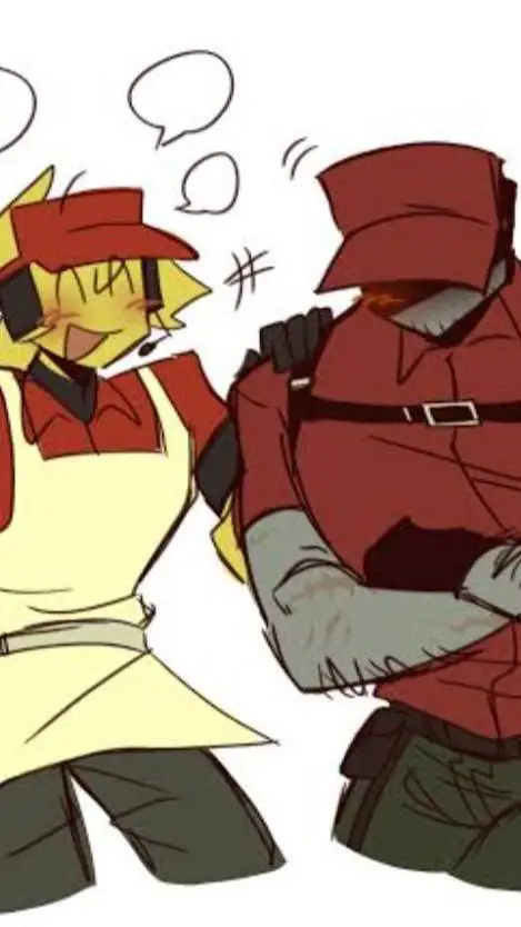 ai character: glory pizza :D background