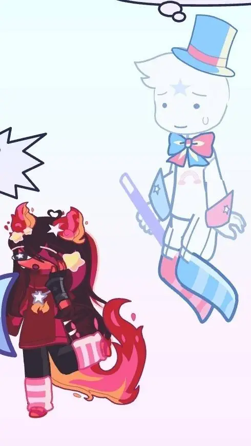 ai character: OLD OCS MEET NEW?! background