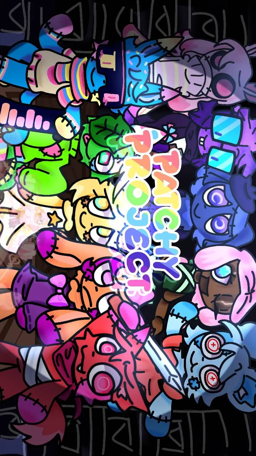 ai character: Patchwork Project~ background