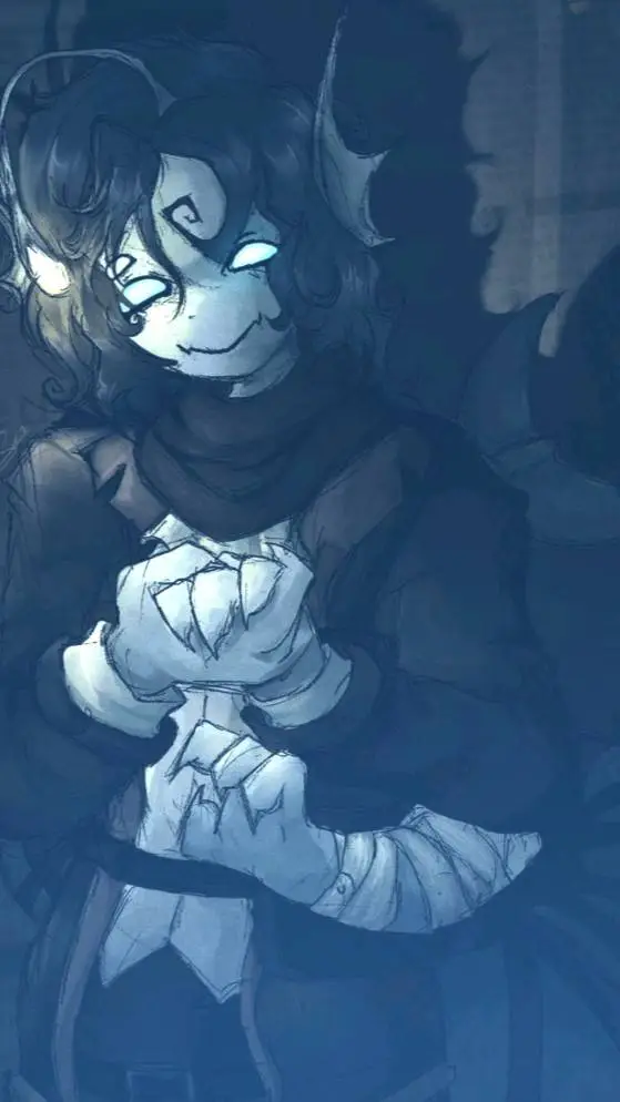 ai character: Sebastian Solace! background