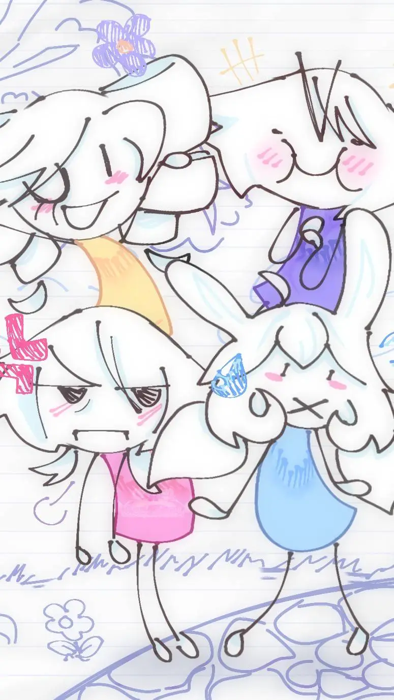 ai character: °•SILLY GOOFS! <3 background