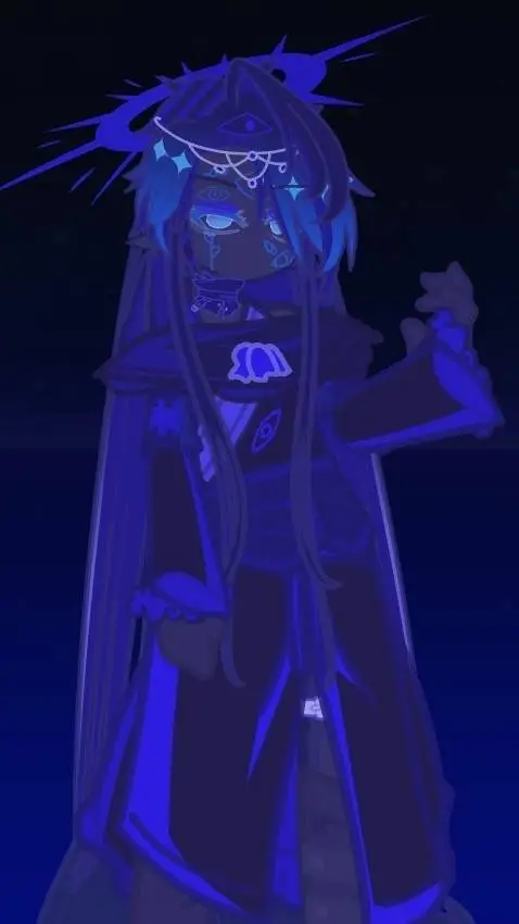 ai character: 𓁹°•V I G I L•°💎 background