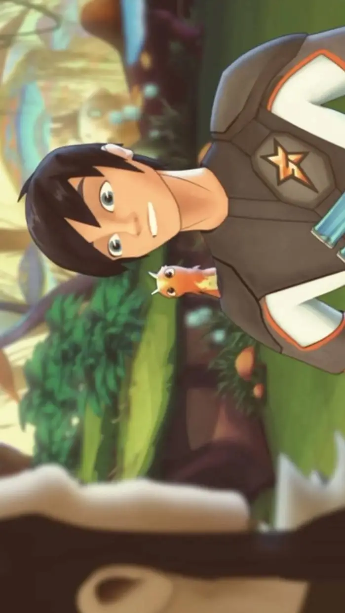 ai character: SLUGTERRA 4•°🌻 background