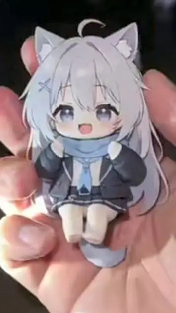 ai character: Shirofish background