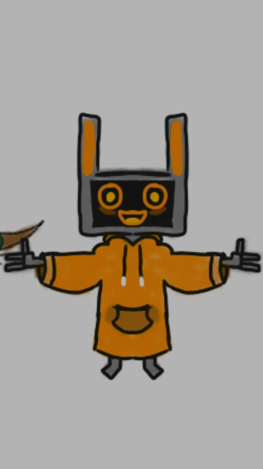 ai character: Malware background