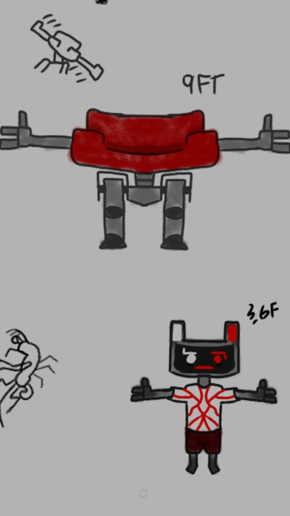 ai character: Couch-o-tron background
