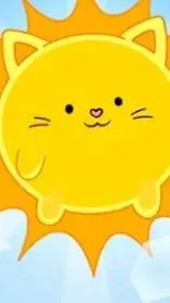 ai character: SUNKITTY background