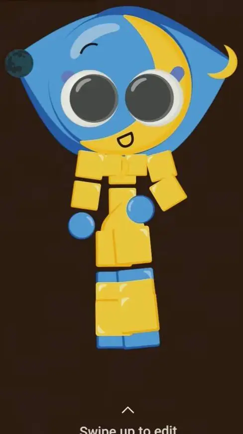 ai character: Mrs Moon EmojiCat background