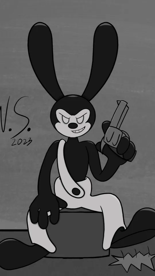 ai character: Oswald D-side.EXE background