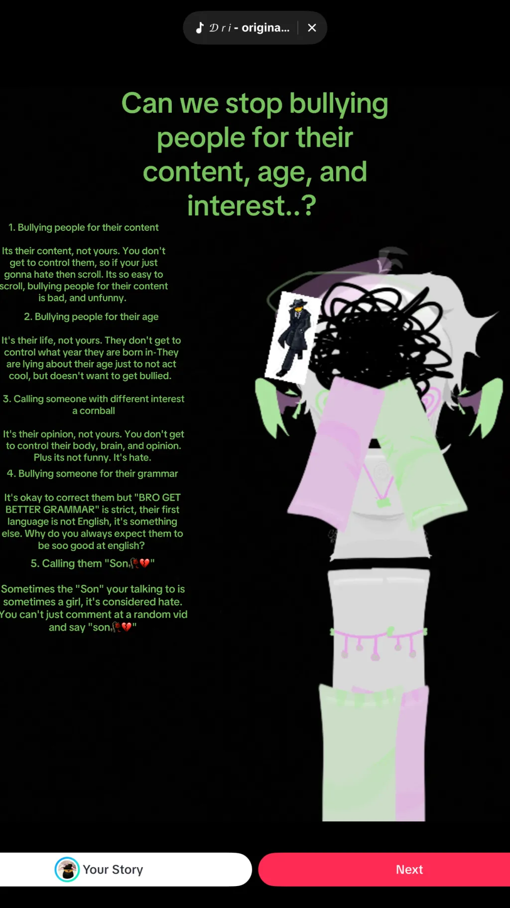 ai character: Lolli comforts you background