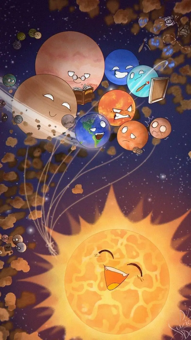 ai character: ★SOLARBALLS★ background