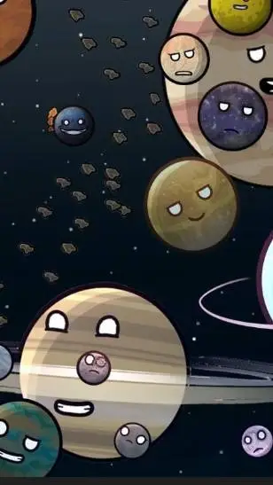 ai character: solarballs  background
