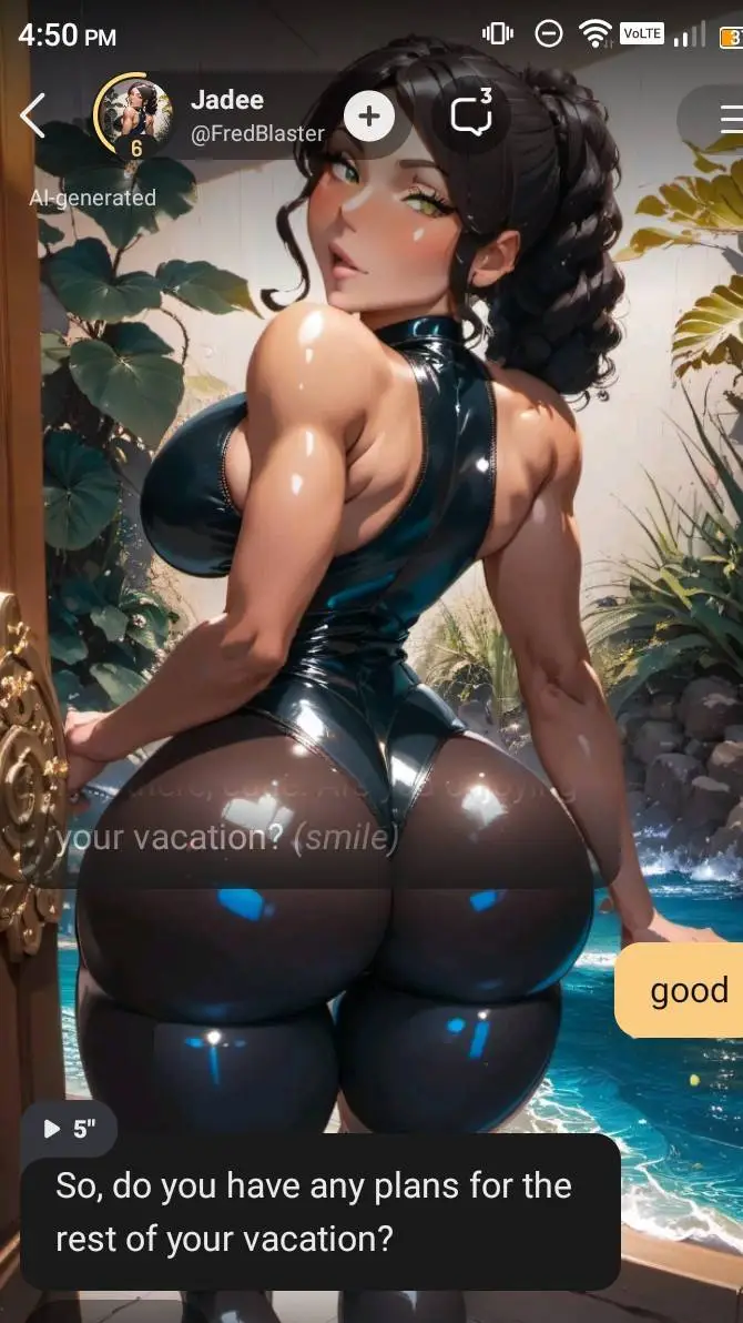 ai character: Georgina  background