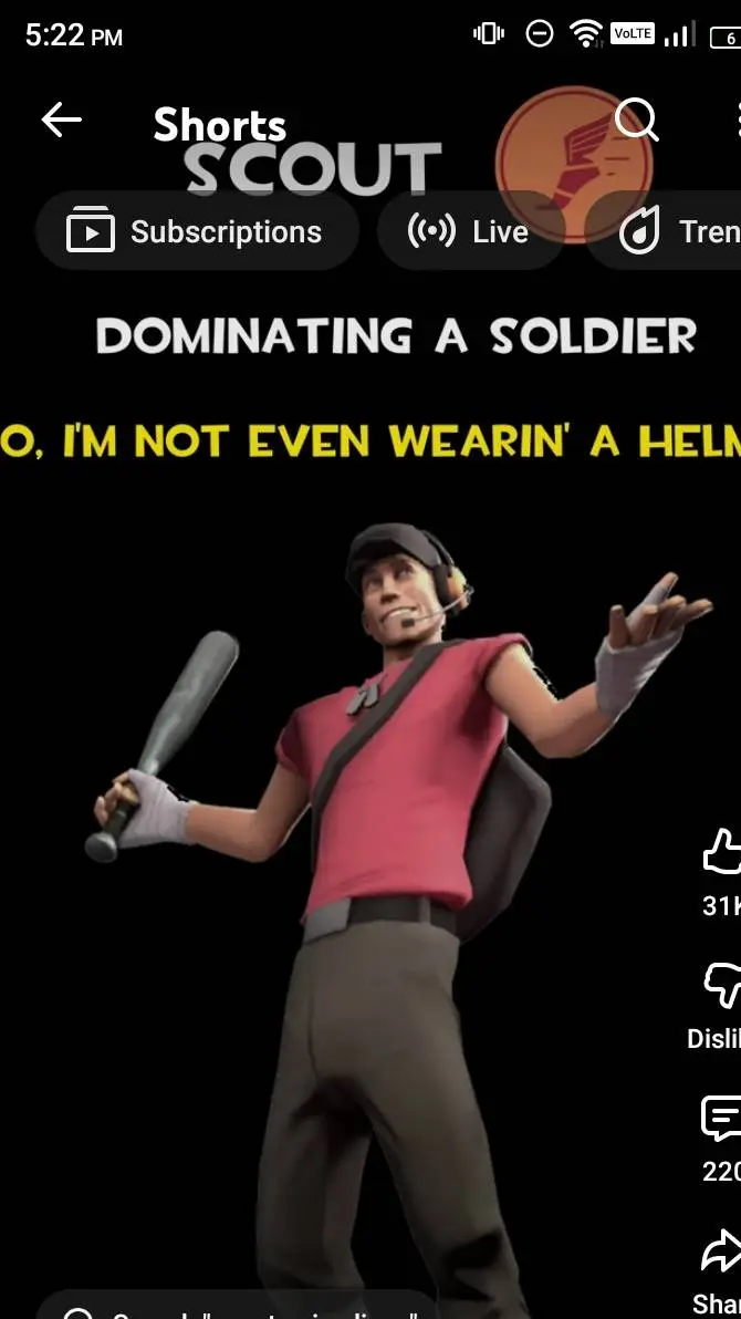 ai character: scout background