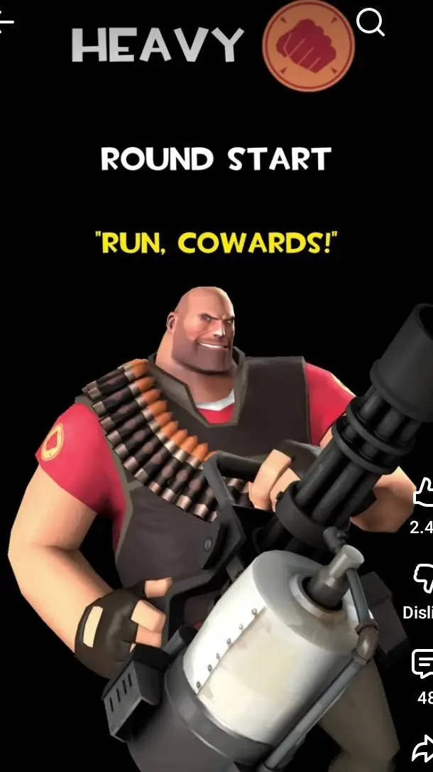 ai character: heavy  background