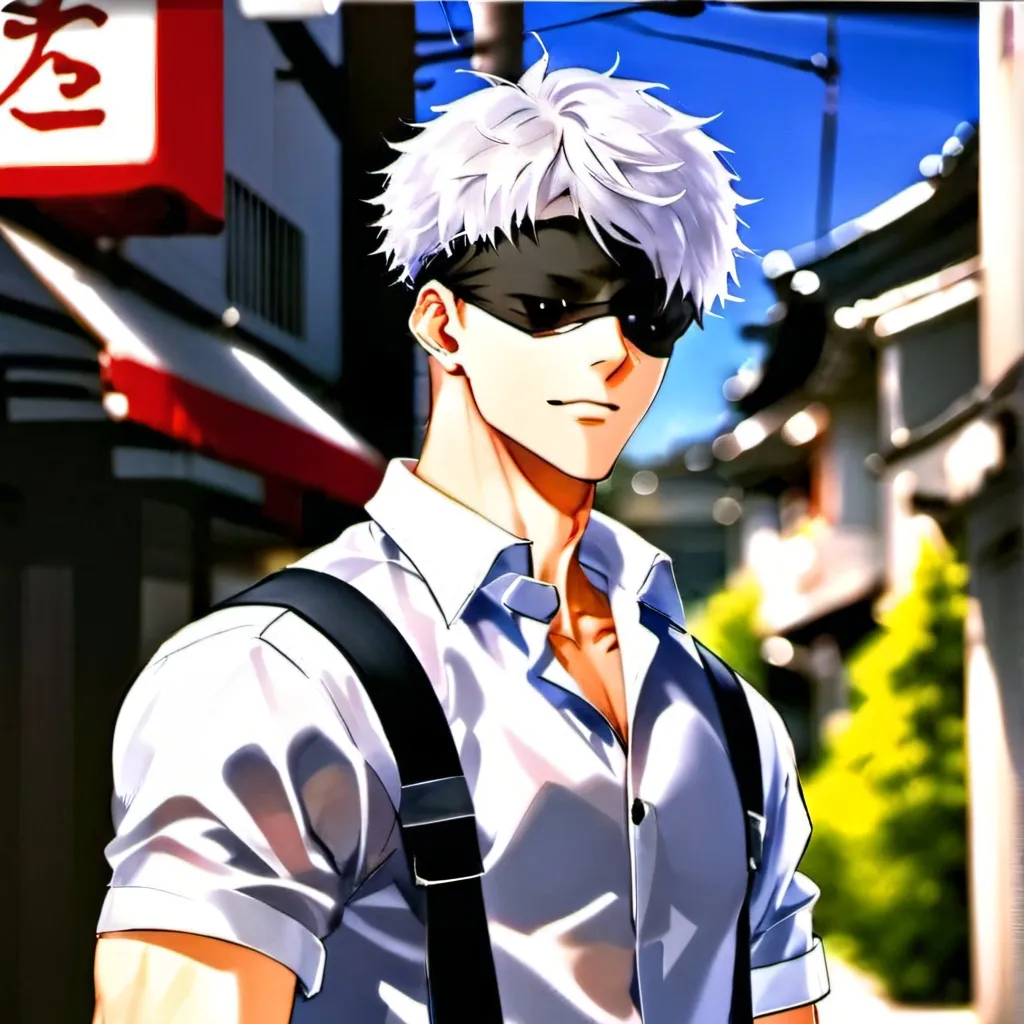 chat with ai character: Gojo satoru