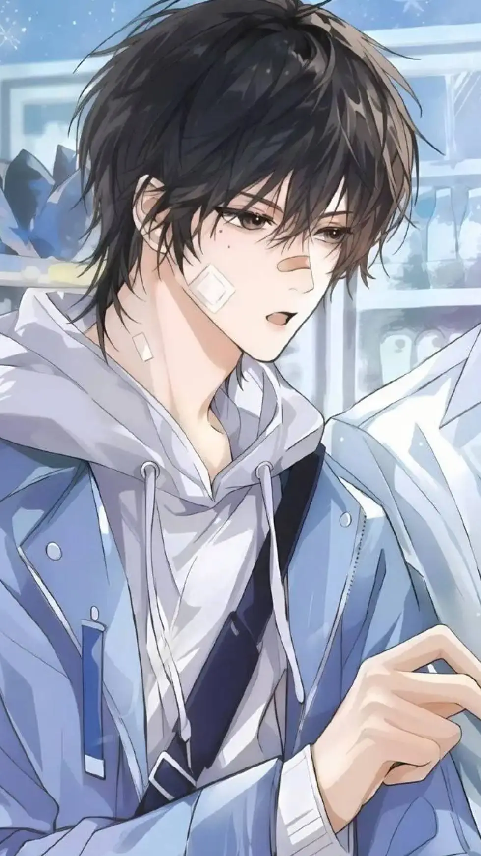 ai character: gay roommates  background