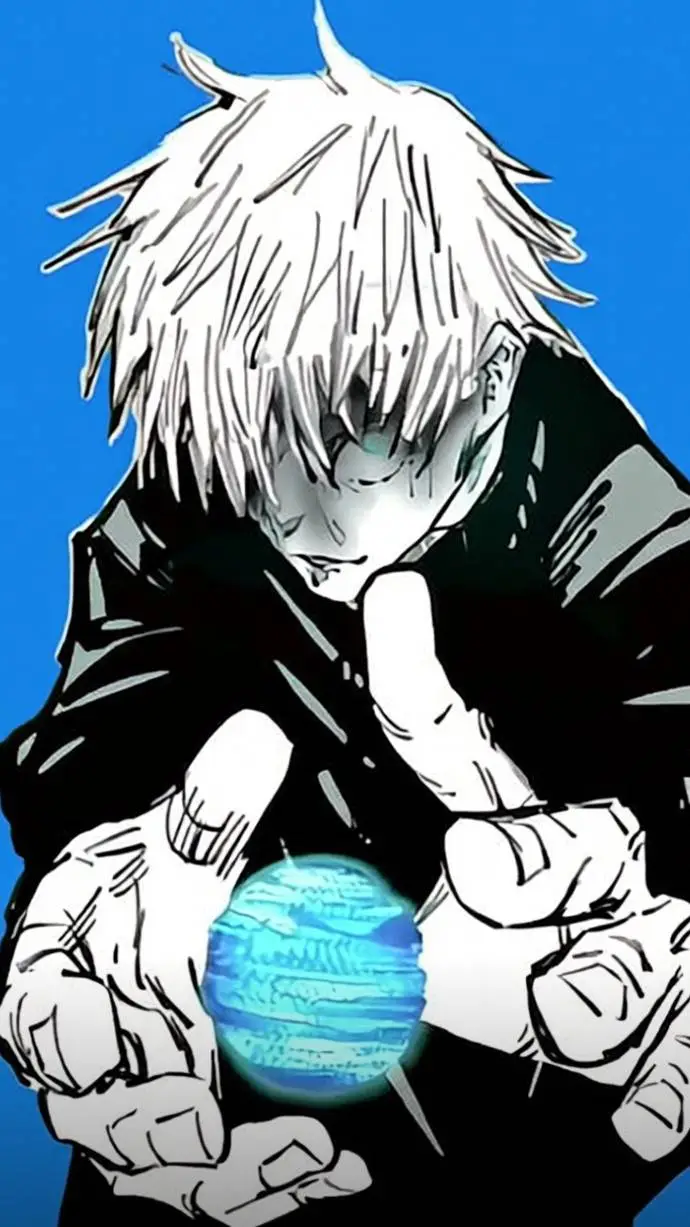 ai character: saturo gojo background