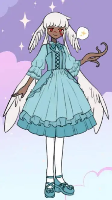 ai character: Amanta. background